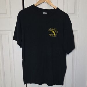 Black Graphic Savana Gun Club T-Shirt